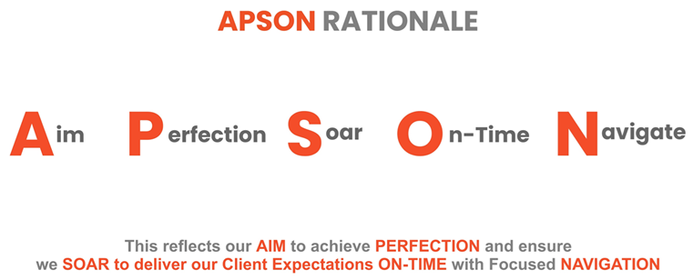 Apson Vision and Mission